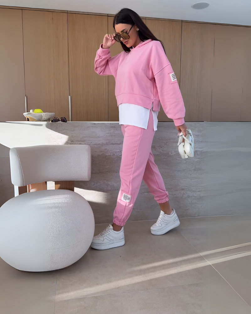BELANI - CONJUNTO 2 PEÇAS ESTILOSO E CONFORTÁVEL