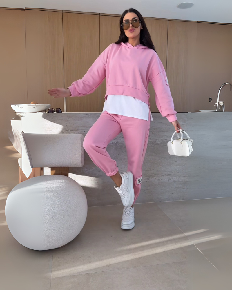 BELANI - CONJUNTO 2 PEÇAS ESTILOSO E CONFORTÁVEL