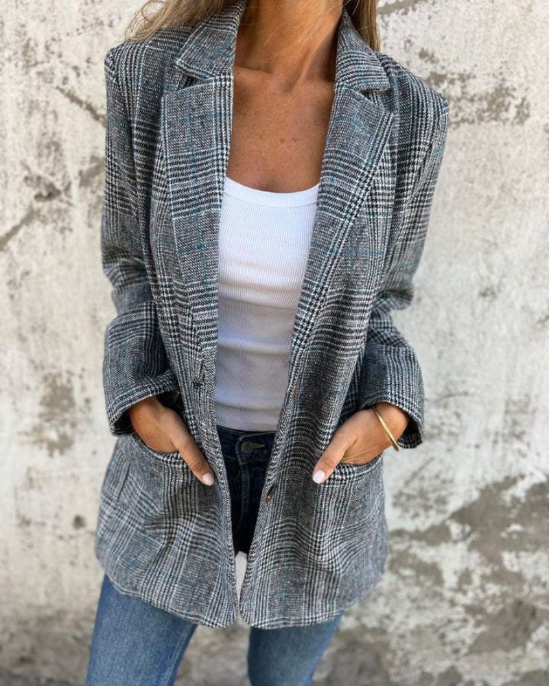 EIRA - BLAZER XADREZ INTEMPORAL