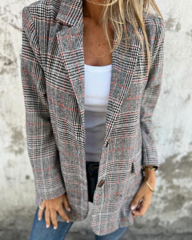 EIRA - BLAZER XADREZ INTEMPORAL