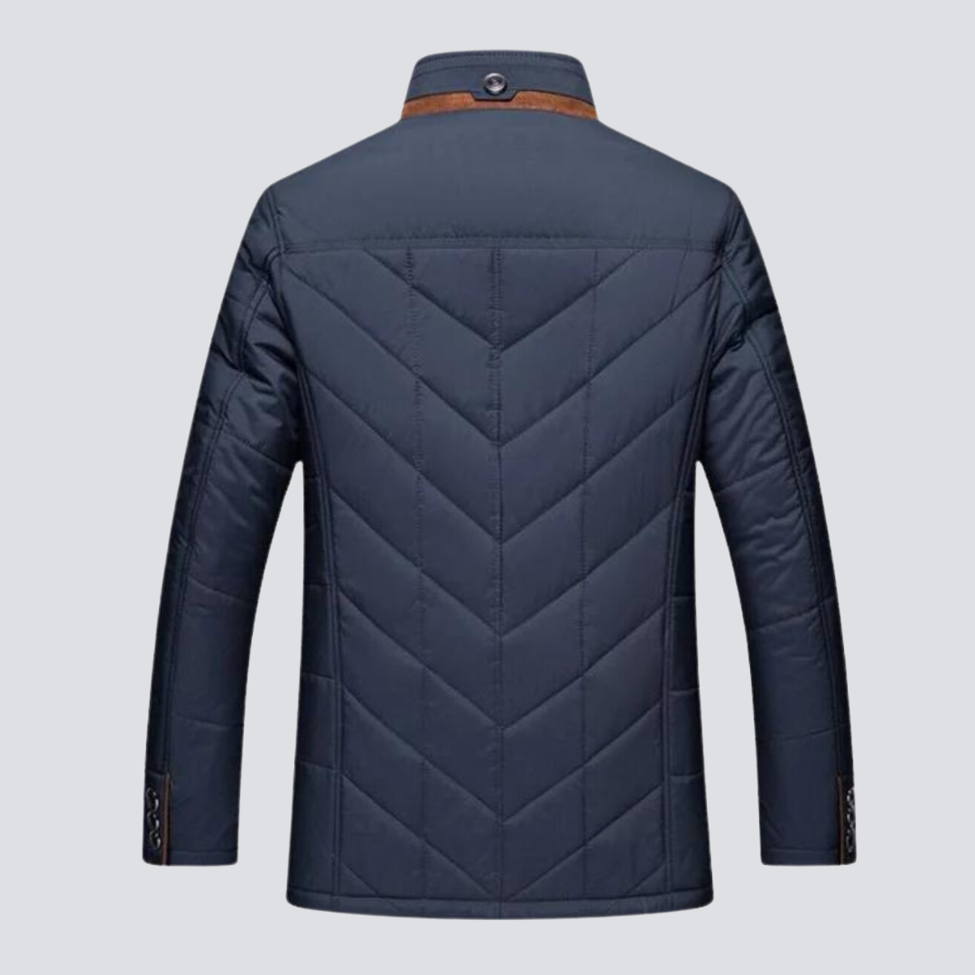 Solomon - Jaqueta de Inverno Masculina com Gola Alta