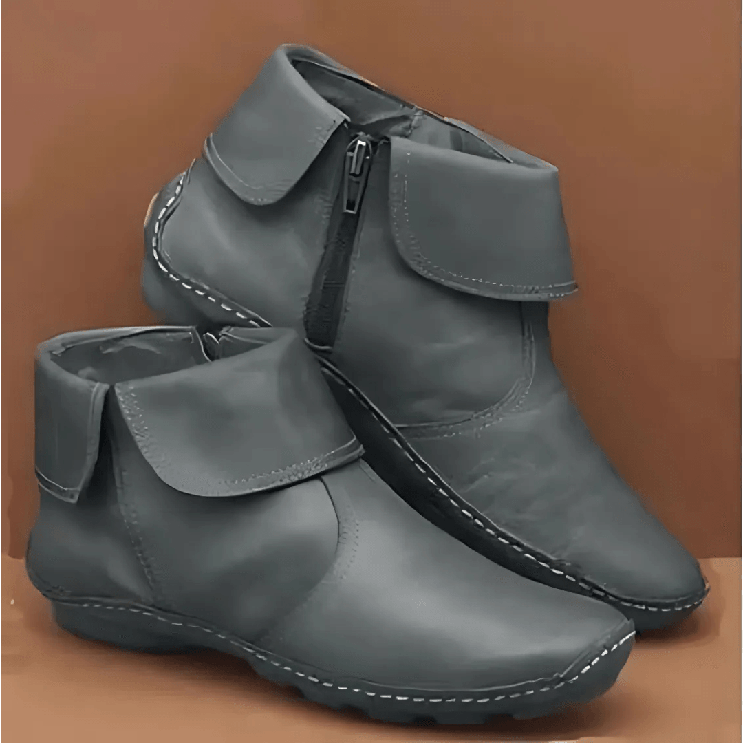 Christine™ - Botas de Cano Curto Moderna