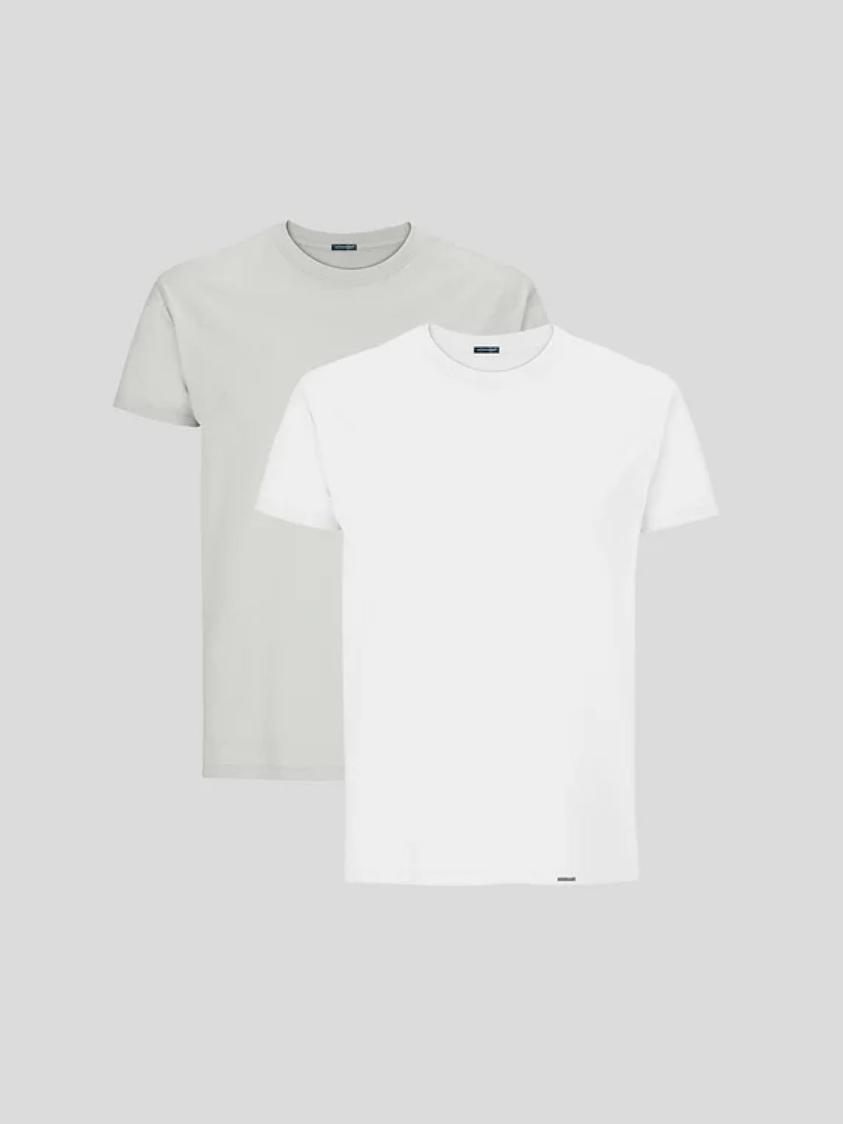 CAMISETA BÁSICA SLIM-FIT PACOTE COM 2