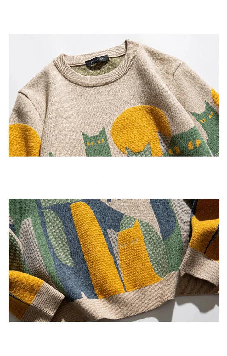 Gato Iluminado pela Lua | Pullover