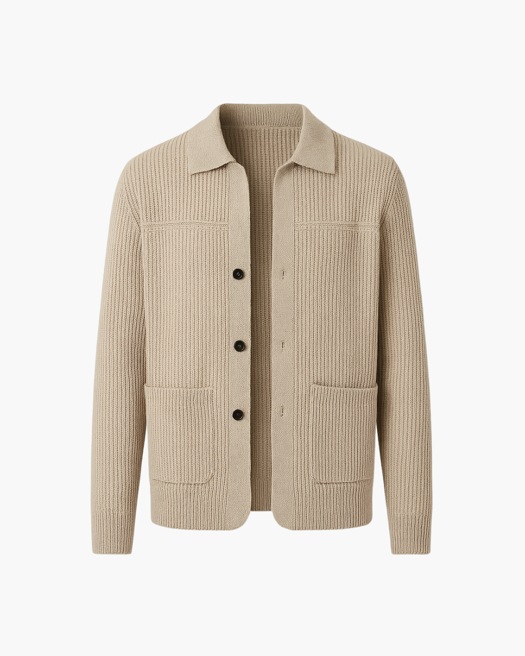Cardigã de Cashmere Texturizado
