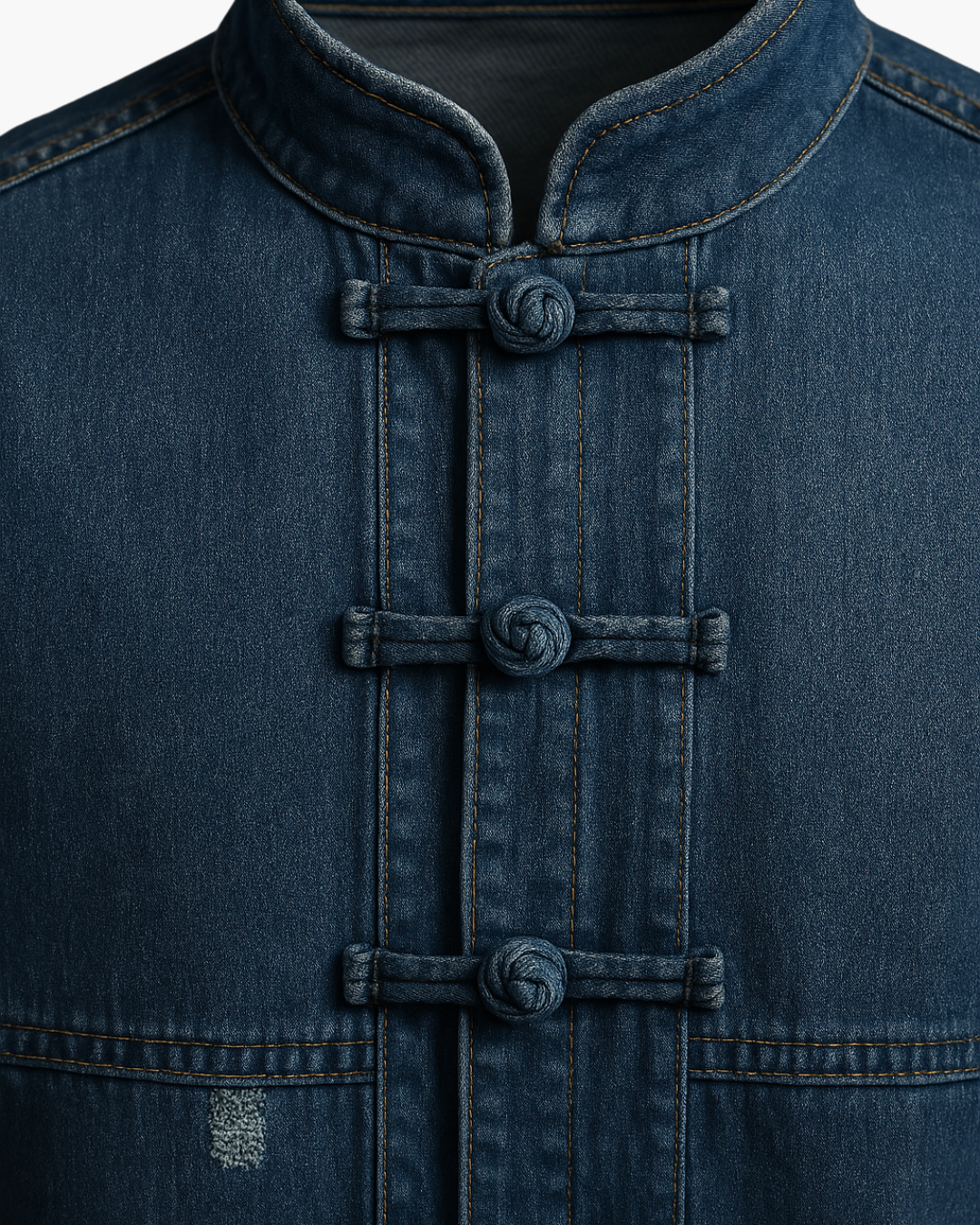 Jaqueta de Camisa de Denim Zen