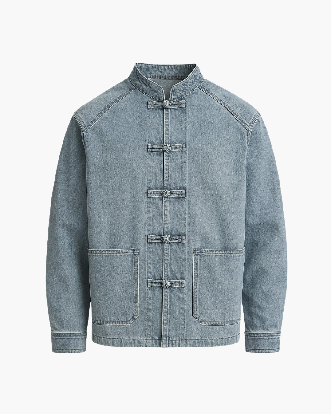 Jaqueta de Camisa de Denim Zen