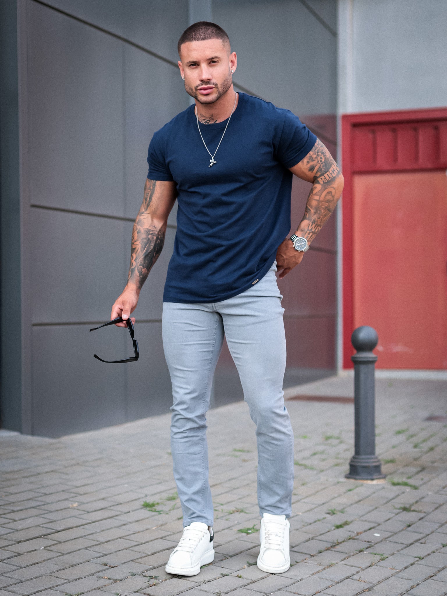 CAMISETA BÁSICA SLIM-FIT PACOTE COM 6