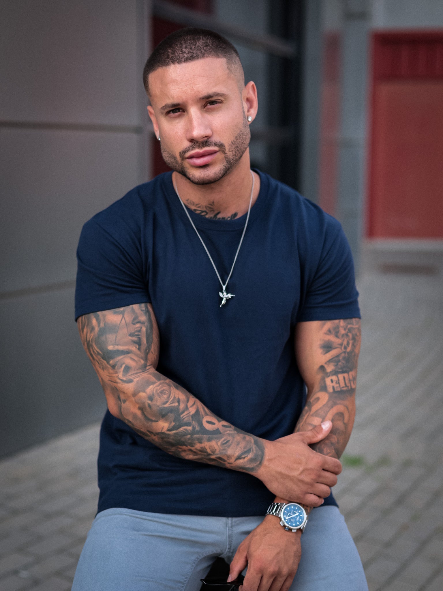 CAMISETA BÁSICA SLIM-FIT PACOTE COM 6