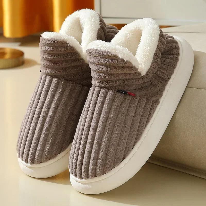 Aura™ - Pantufas Confortáveis de Inverno com Forro Peludo