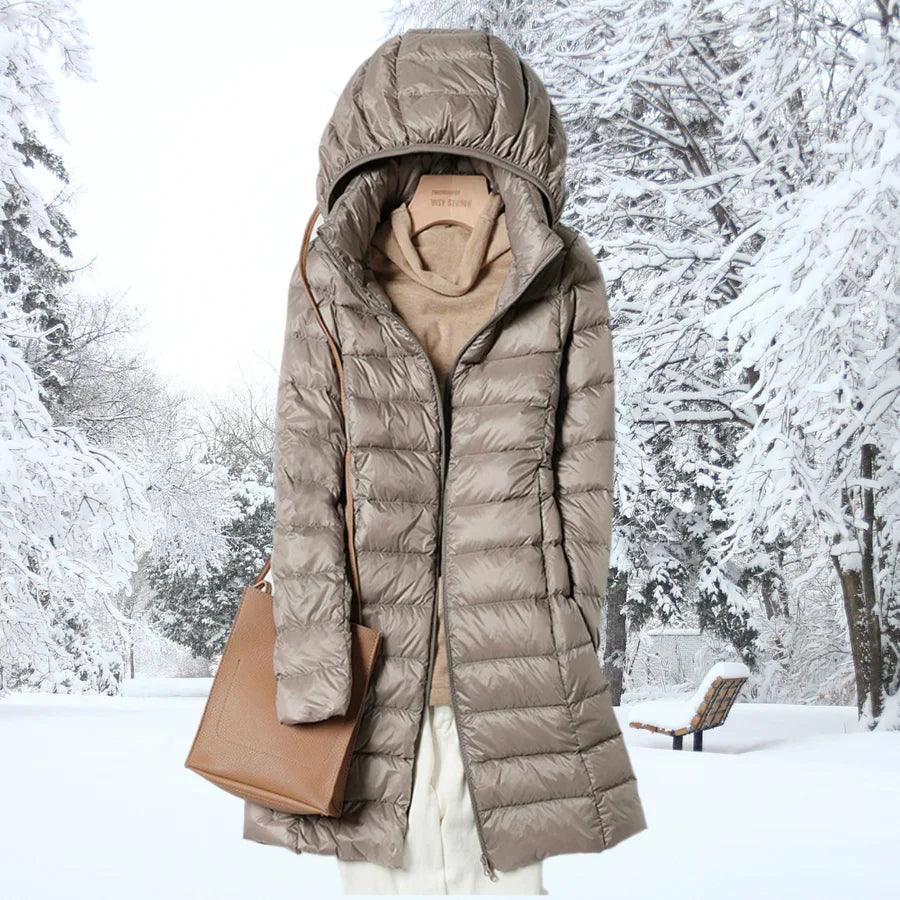 Sky - Casaco de inverno em plumagem ultraleve