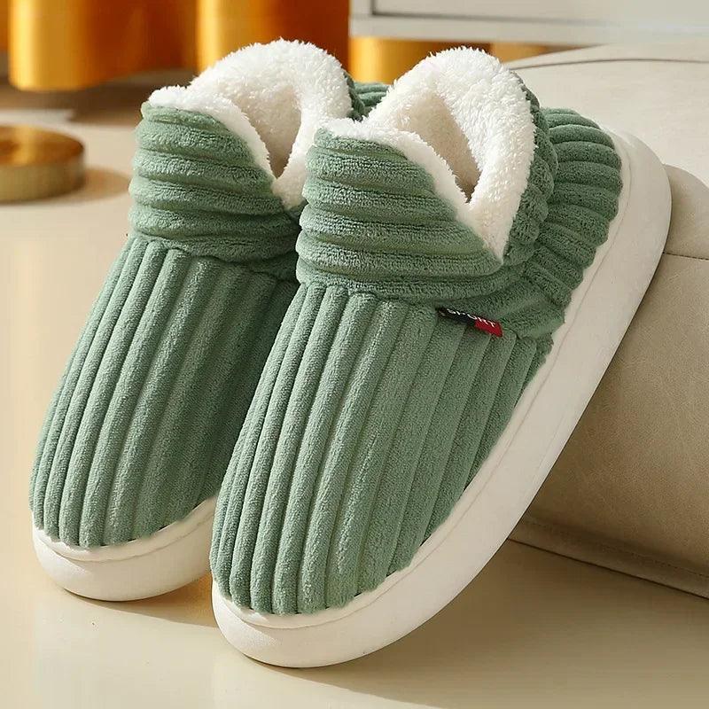 Aura™ - Pantufas Confortáveis de Inverno com Forro Peludo