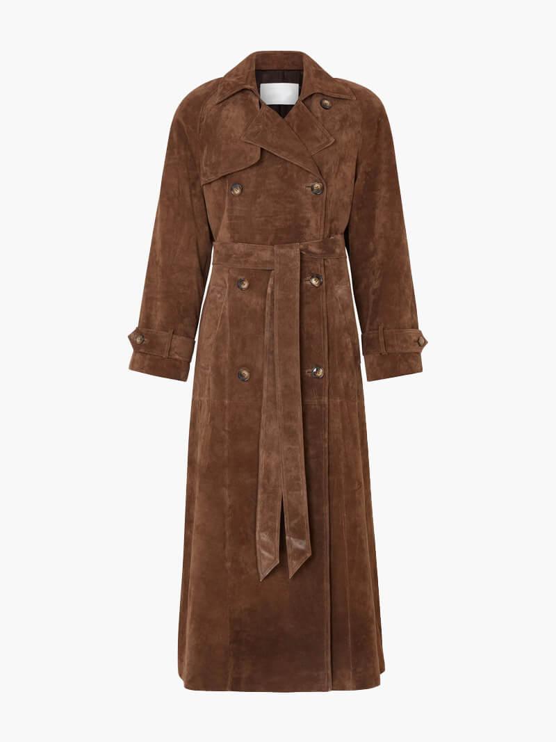 Molly - Trenchcoat de Camurça