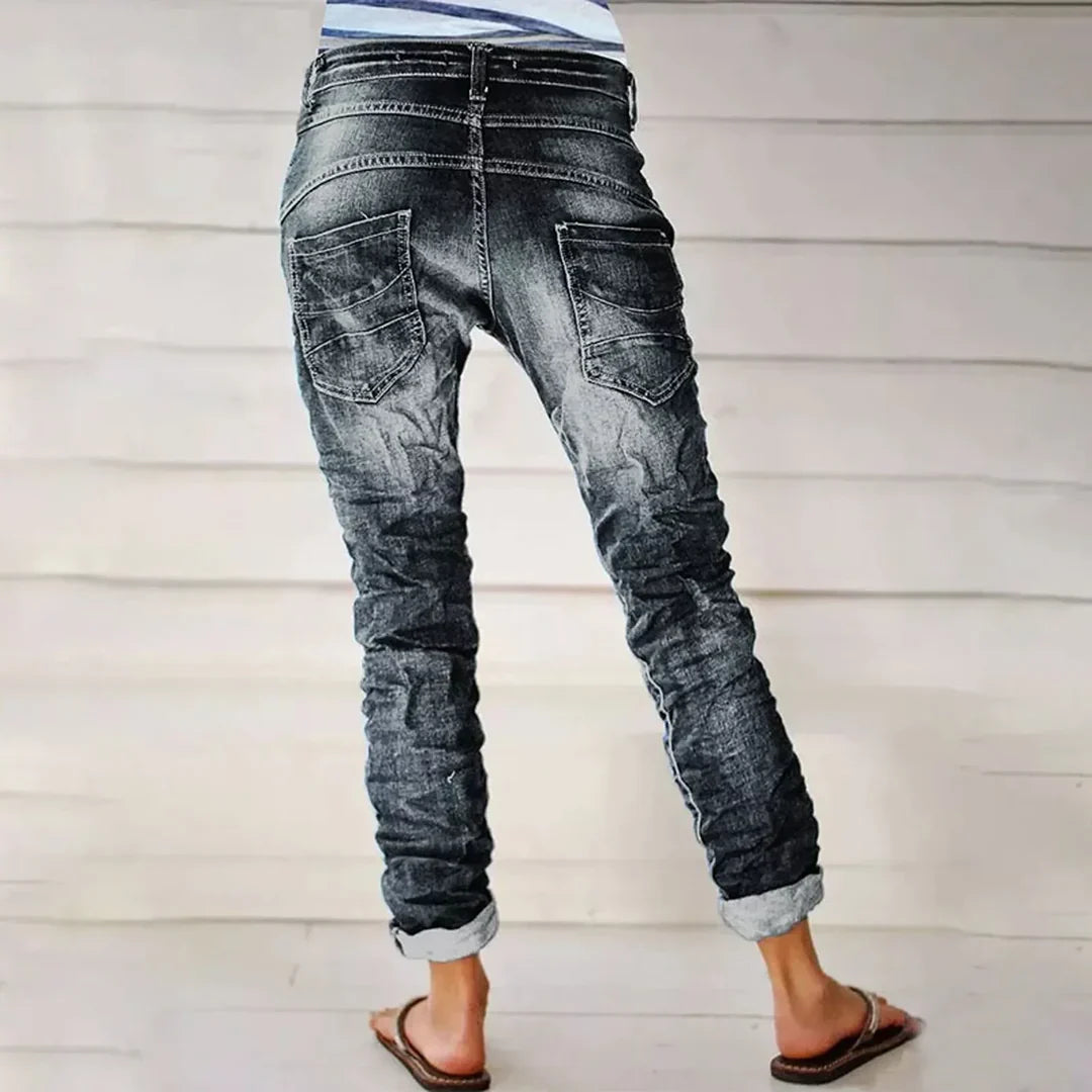 Elli™ | Calça Stretch Elegante