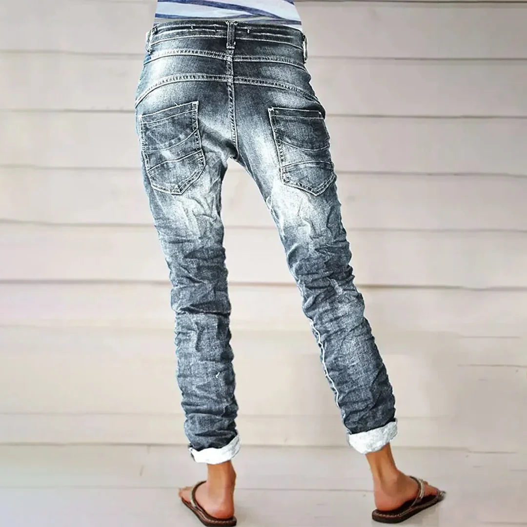 Elli™ | Calça Stretch Elegante