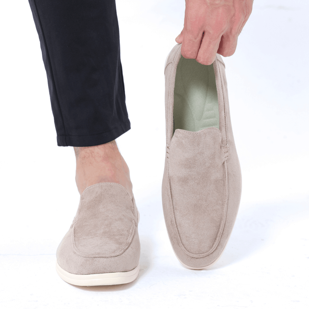 Old M - Mocassins de camurça