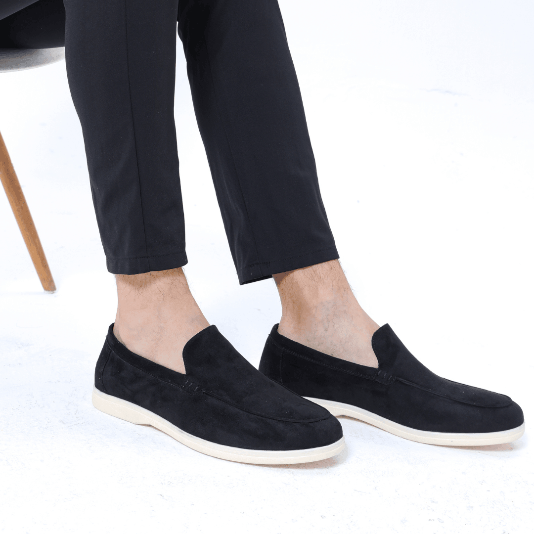 Old M - Mocassins de camurça