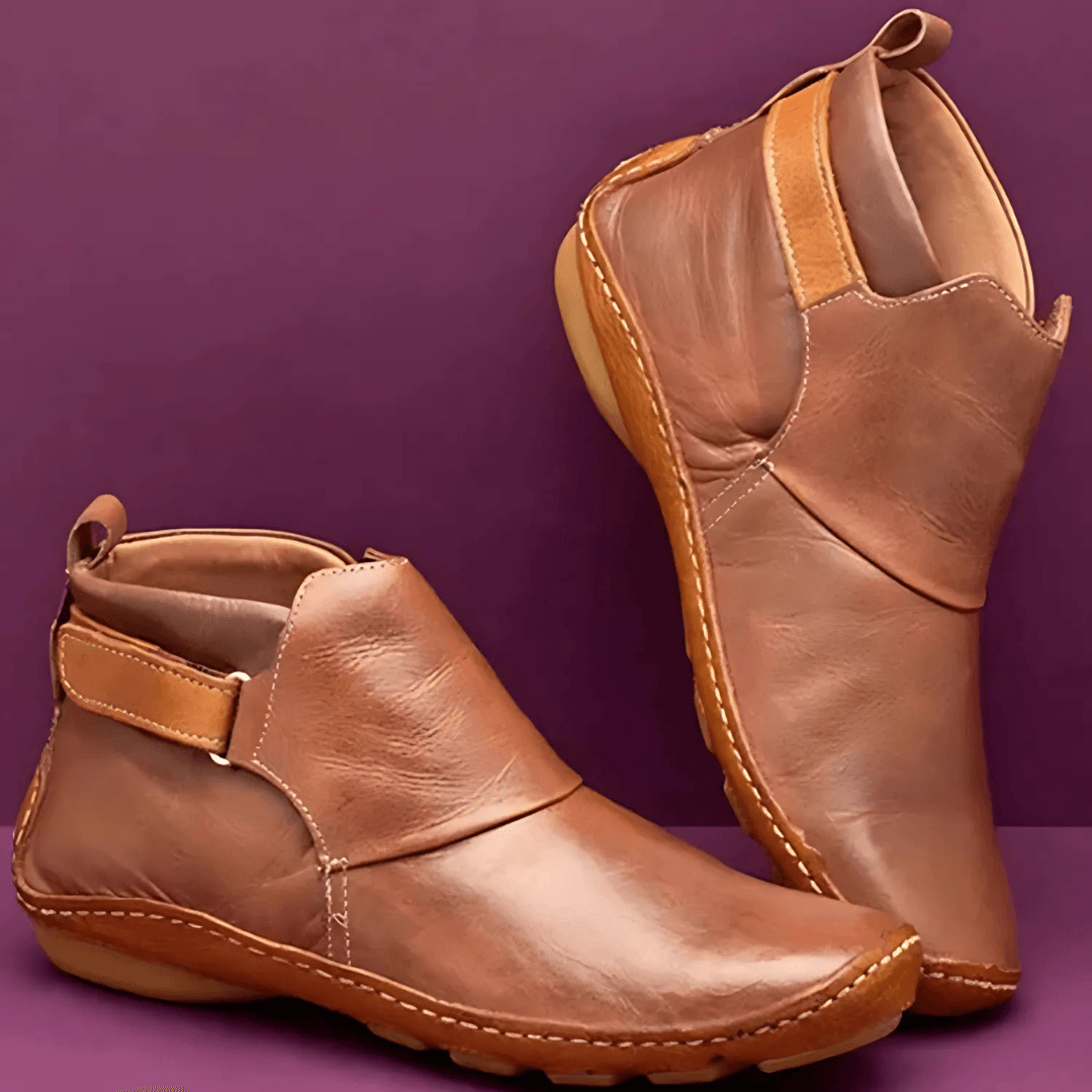 Christine™ - Botas de Cano Curto Moderna