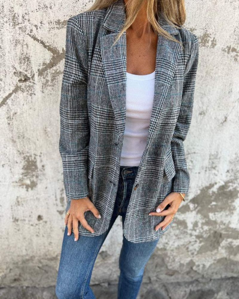 EIRA - BLAZER XADREZ INTEMPORAL