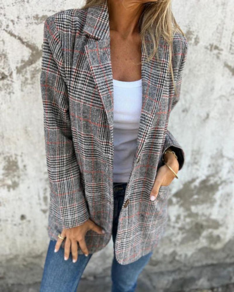 EIRA - BLAZER XADREZ INTEMPORAL