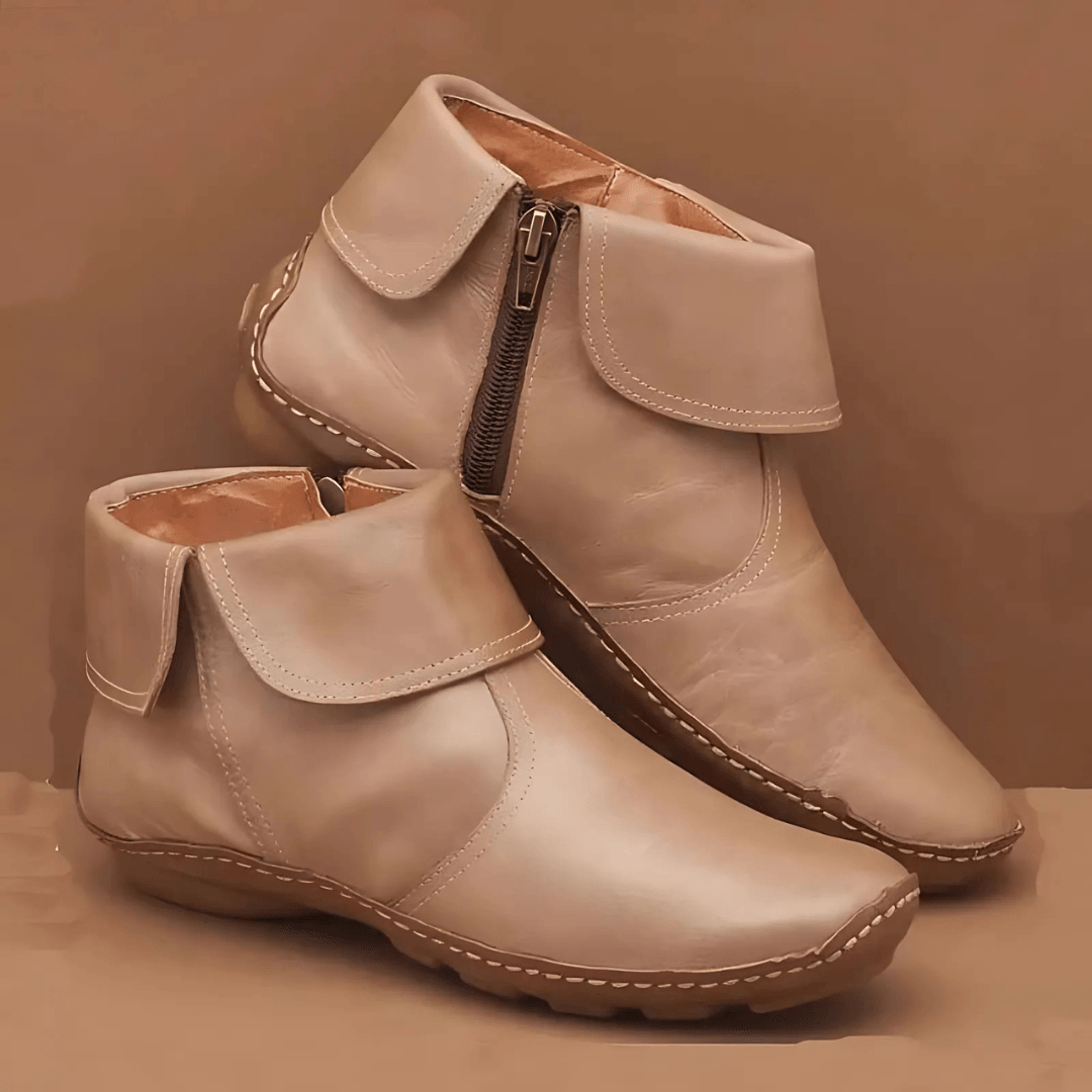 Christine™ - Botas de Cano Curto Moderna