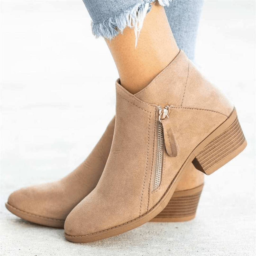 ComfortMax - Bota ortopédica fina e curta