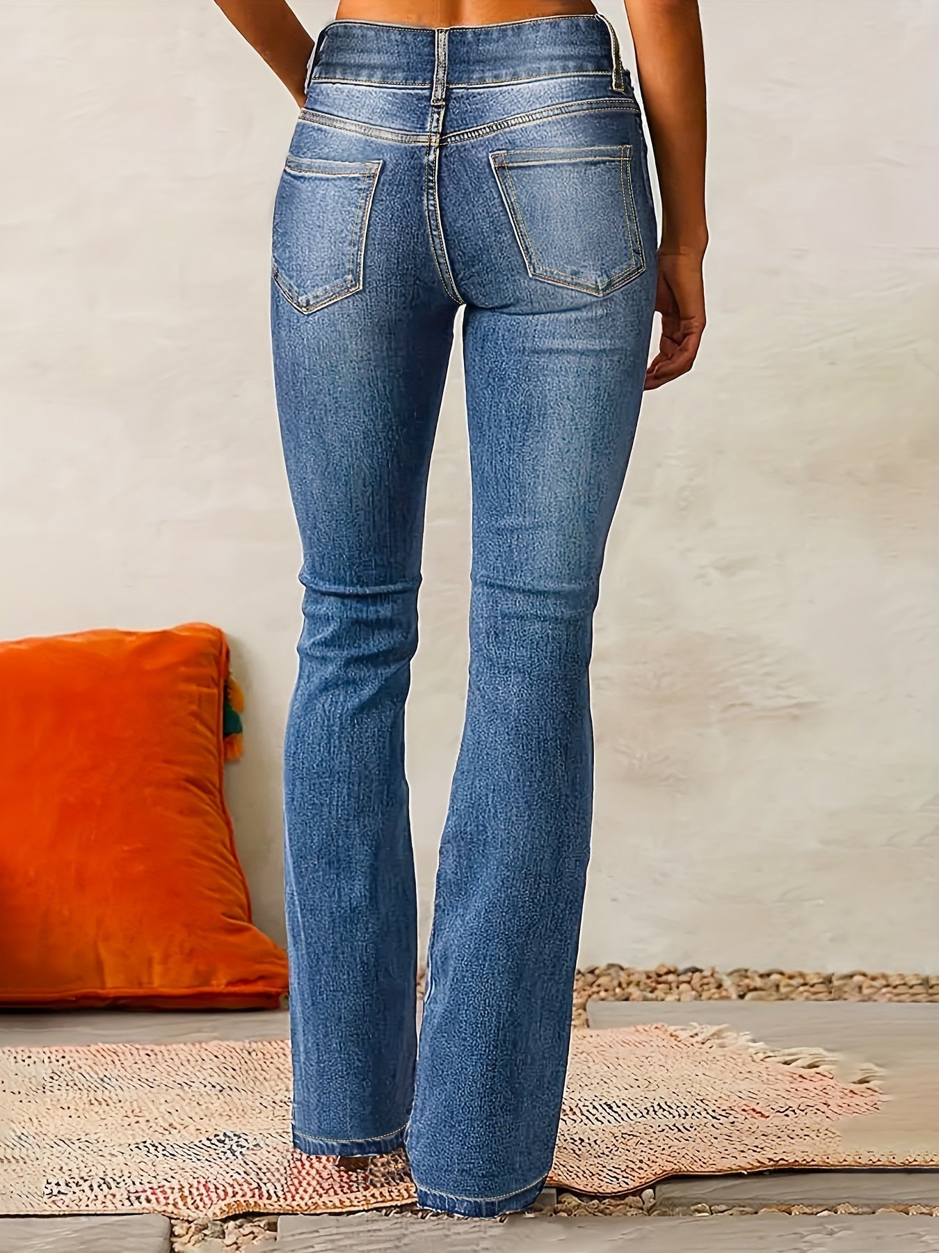 Aya™ Calça Skinny de Cintura Alta