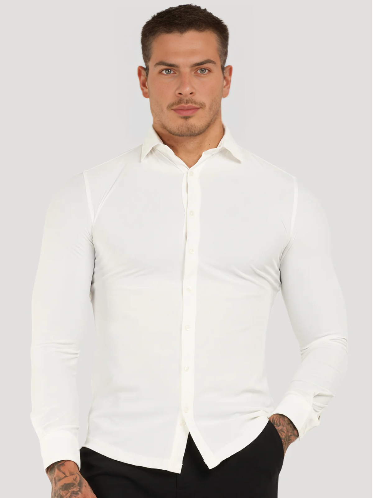 JAMES - CAMISA MUSCLEFIT PACOTE COM 3