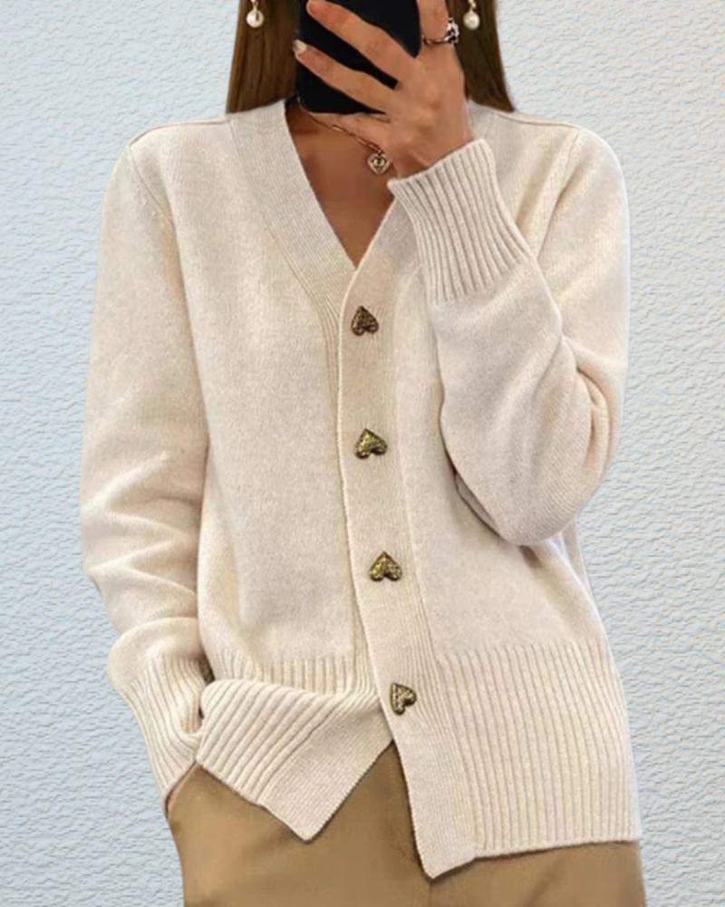INA - CARDIGAN PREMIUM FEITO À MÃO