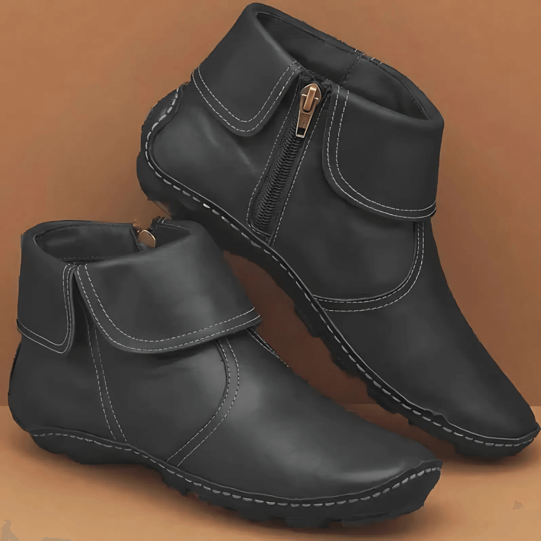 Christine™ - Botas de Cano Curto Moderna