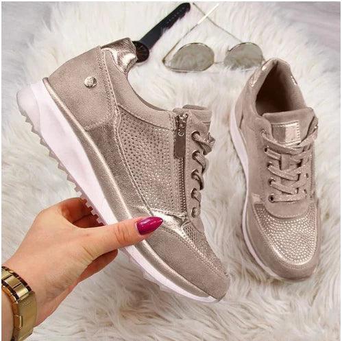 Genebra - Sapatos ortopédicos com fecho de correr