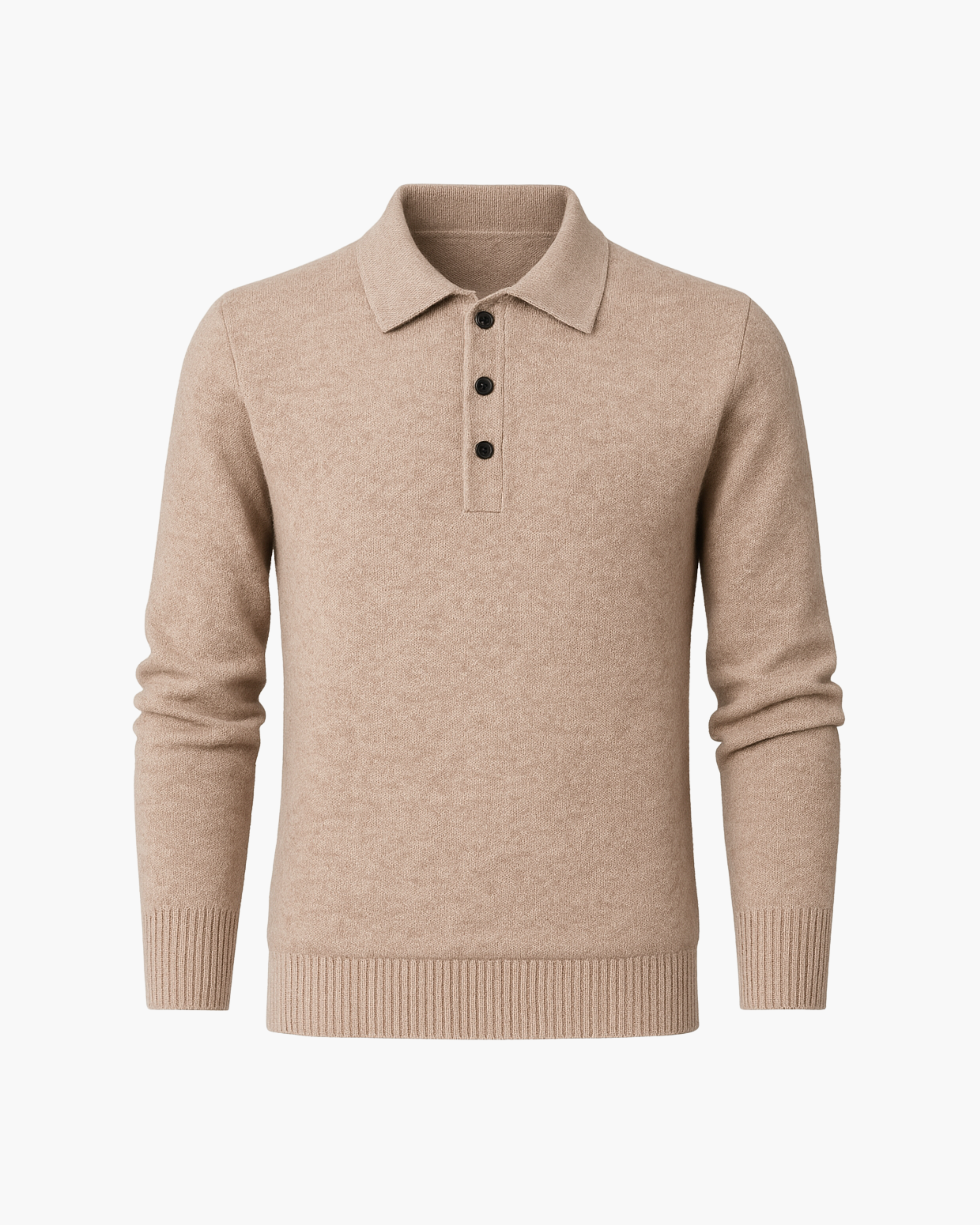 Camisa Polo de Cashmere