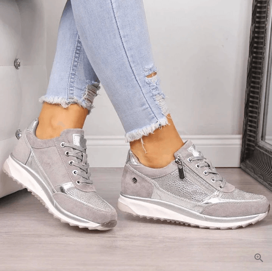 Genebra - Sapatos ortopédicos com fecho de correr