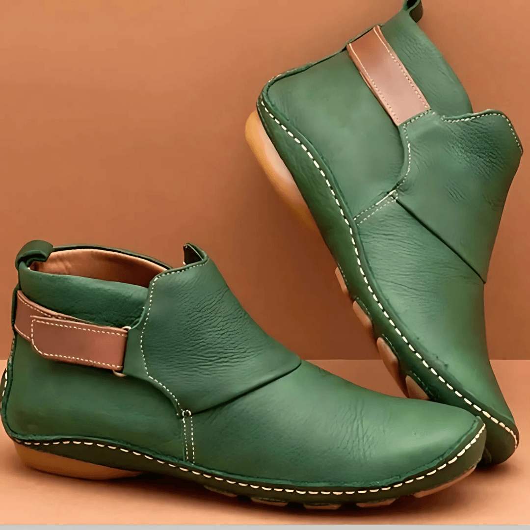 Christine™ - Botas de Cano Curto Moderna