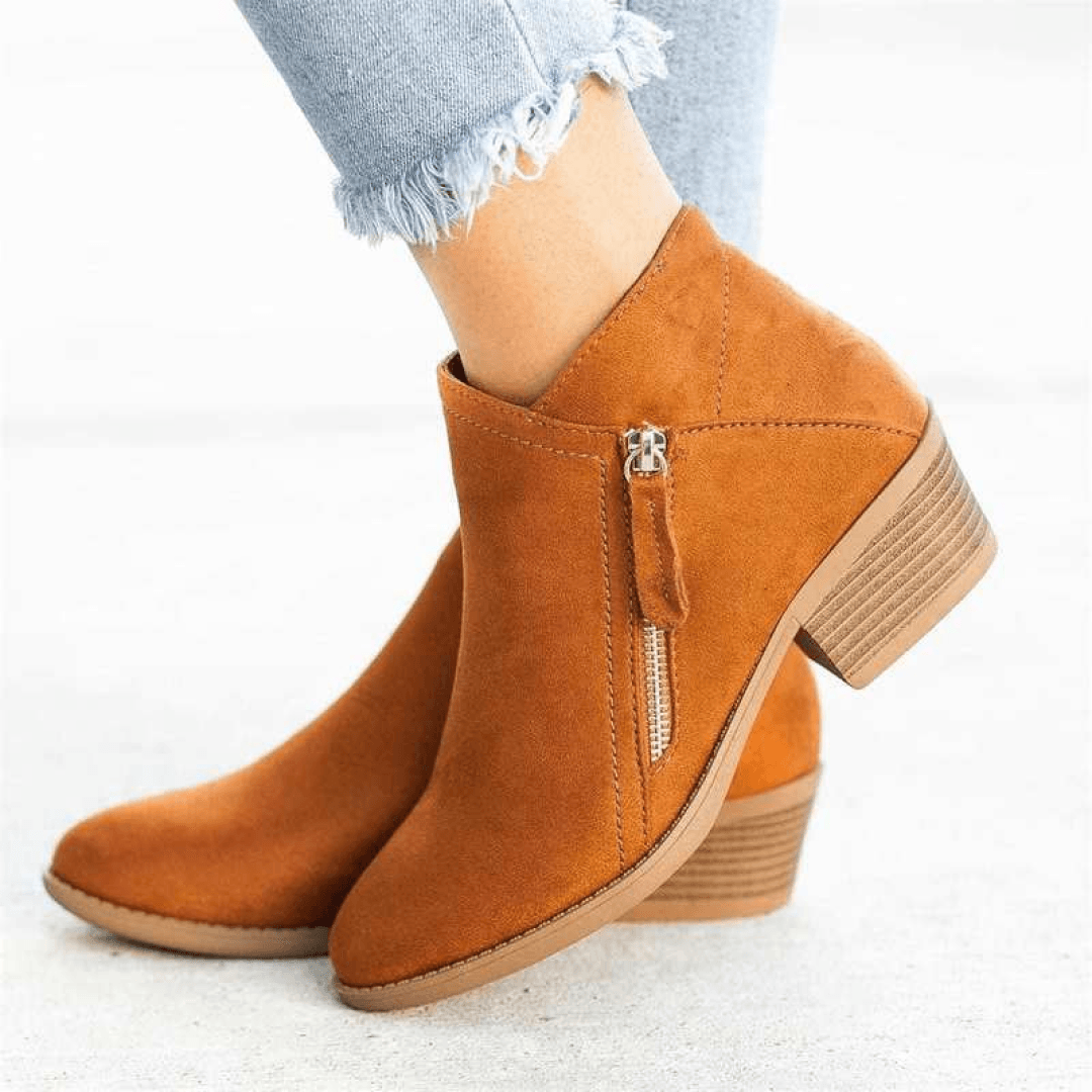 ComfortMax - Bota ortopédica fina e curta