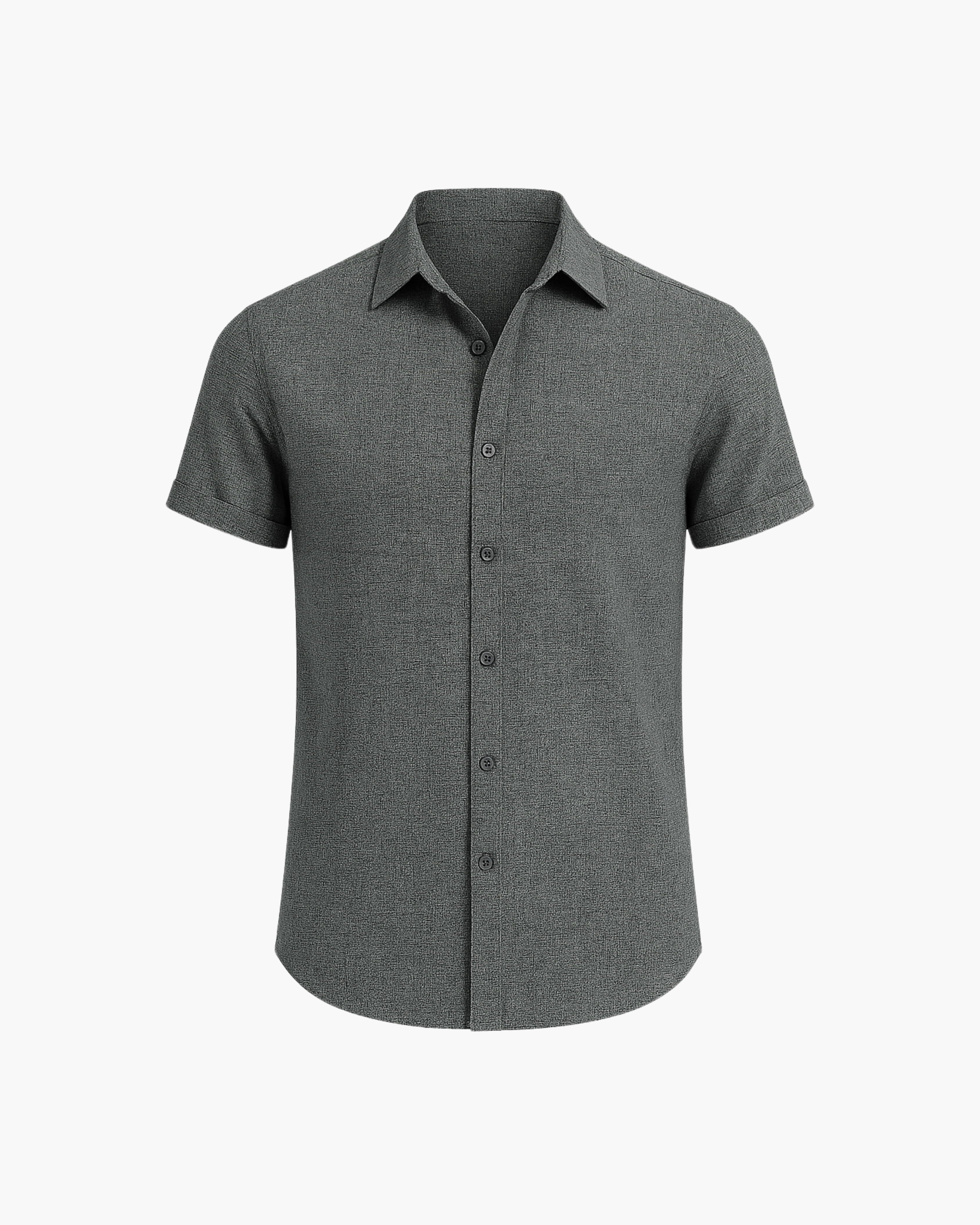 Camisa de Algodão-Linho