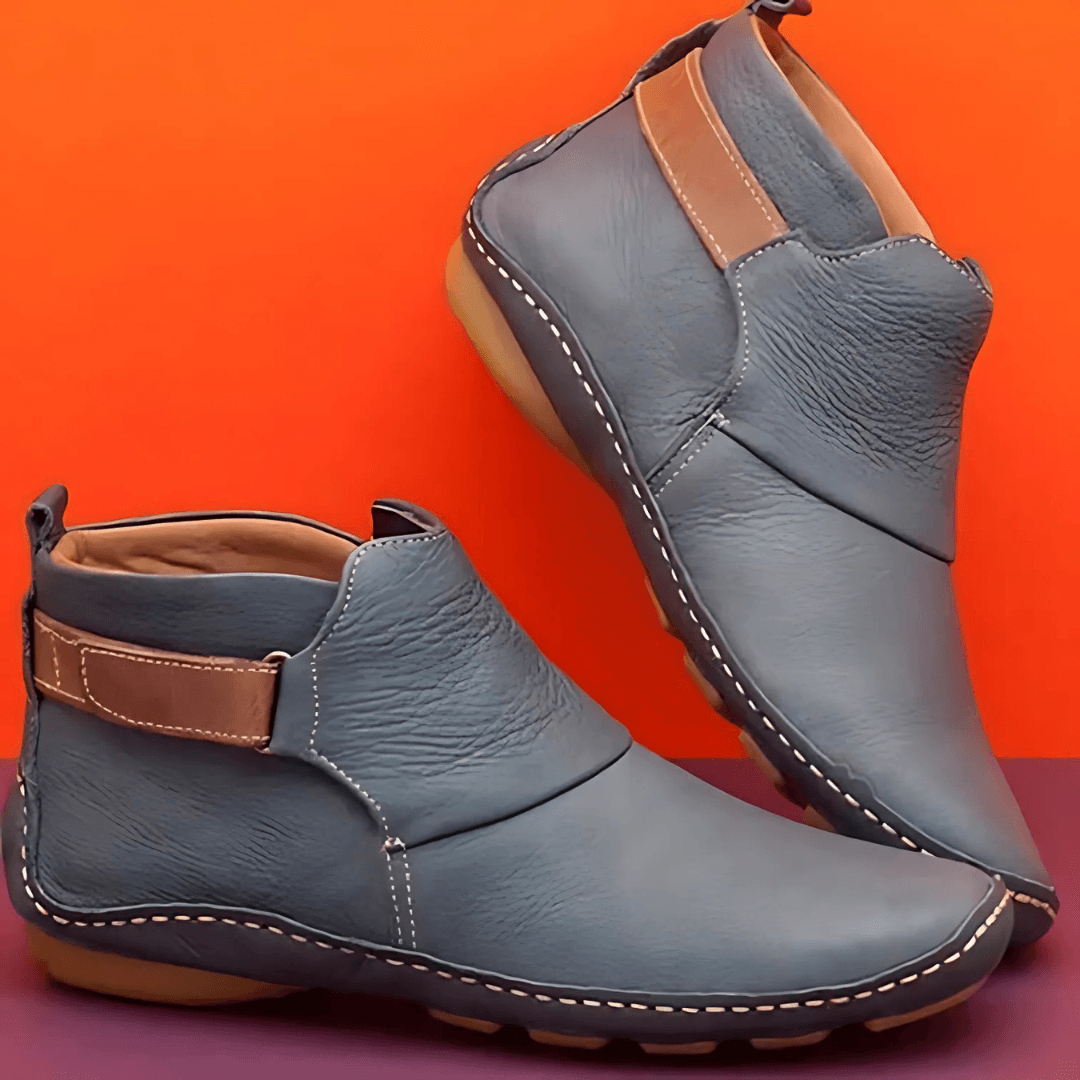Christine™ - Botas de Cano Curto Moderna