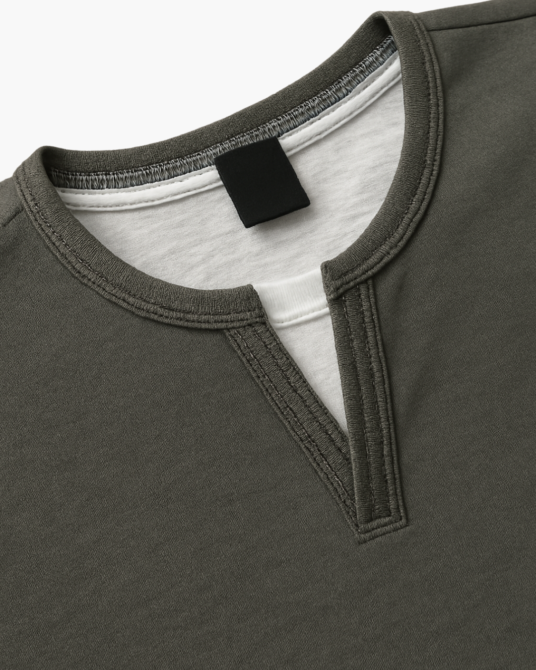 Camiseta de Manga Longa em Lã Merino
