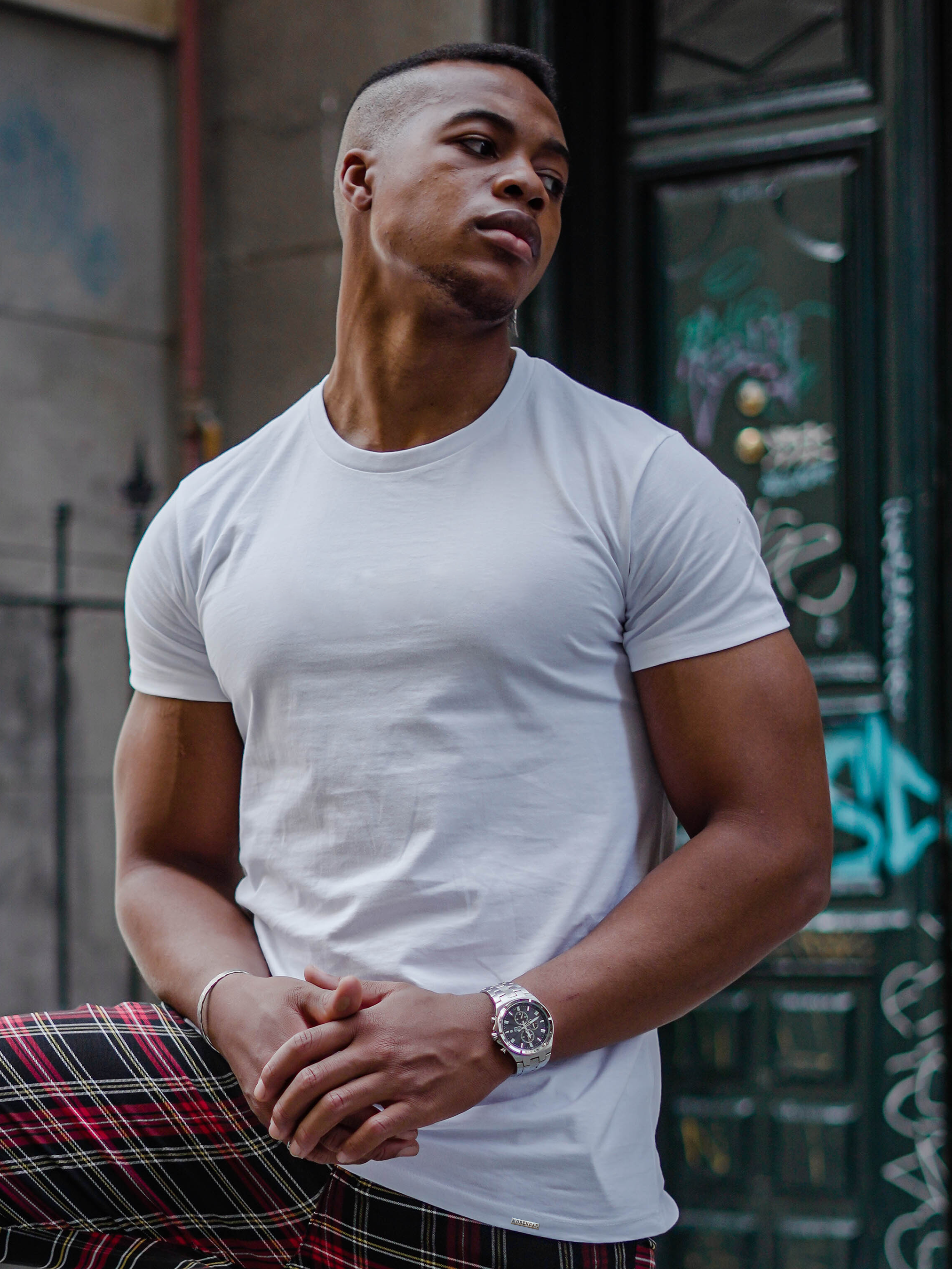 CAMISETA BÁSICA SLIM-FIT PACOTE COM 2