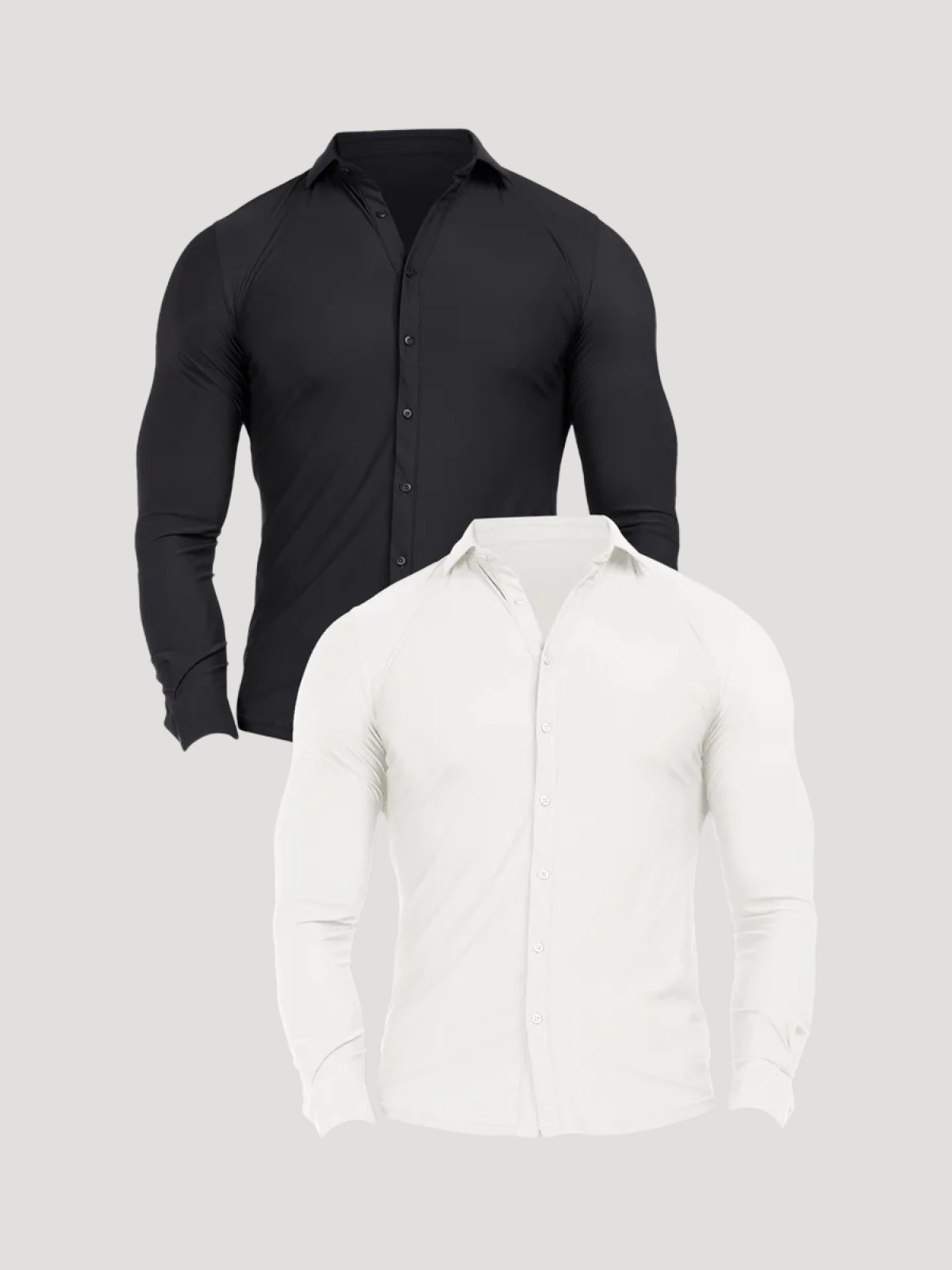 JAMES - CAMISA MUSCLEFIT PACOTE COM 2