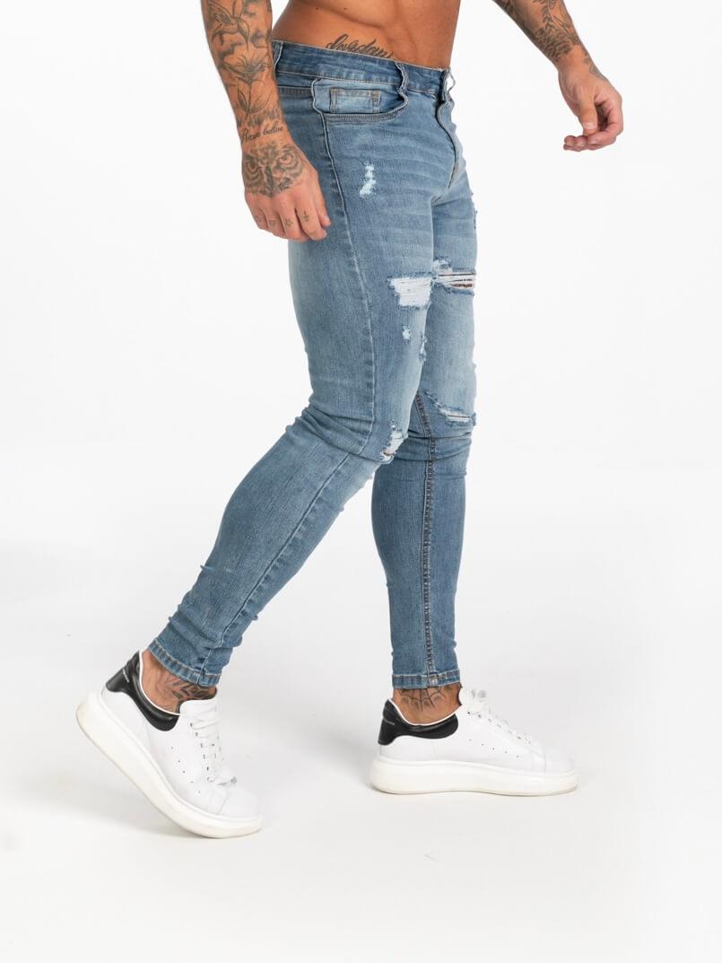 JEANS RIPPER - AZUL CLARO