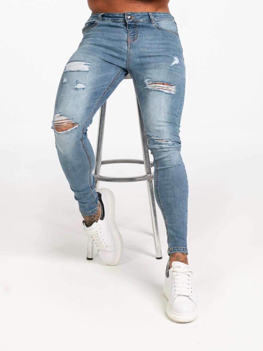 JEANS RIPPER - AZUL CLARO