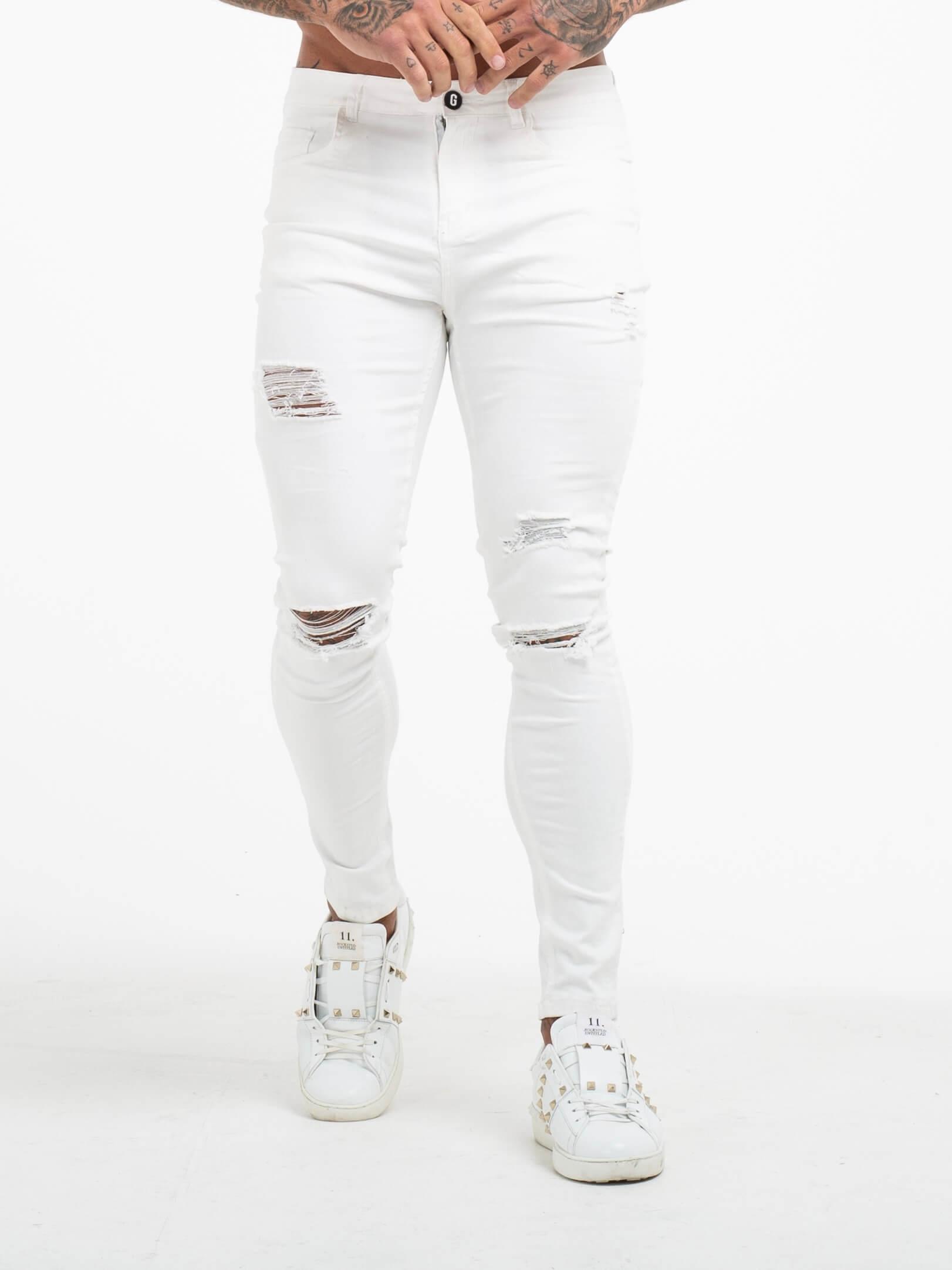 JEANS RIPPER - BRANCO