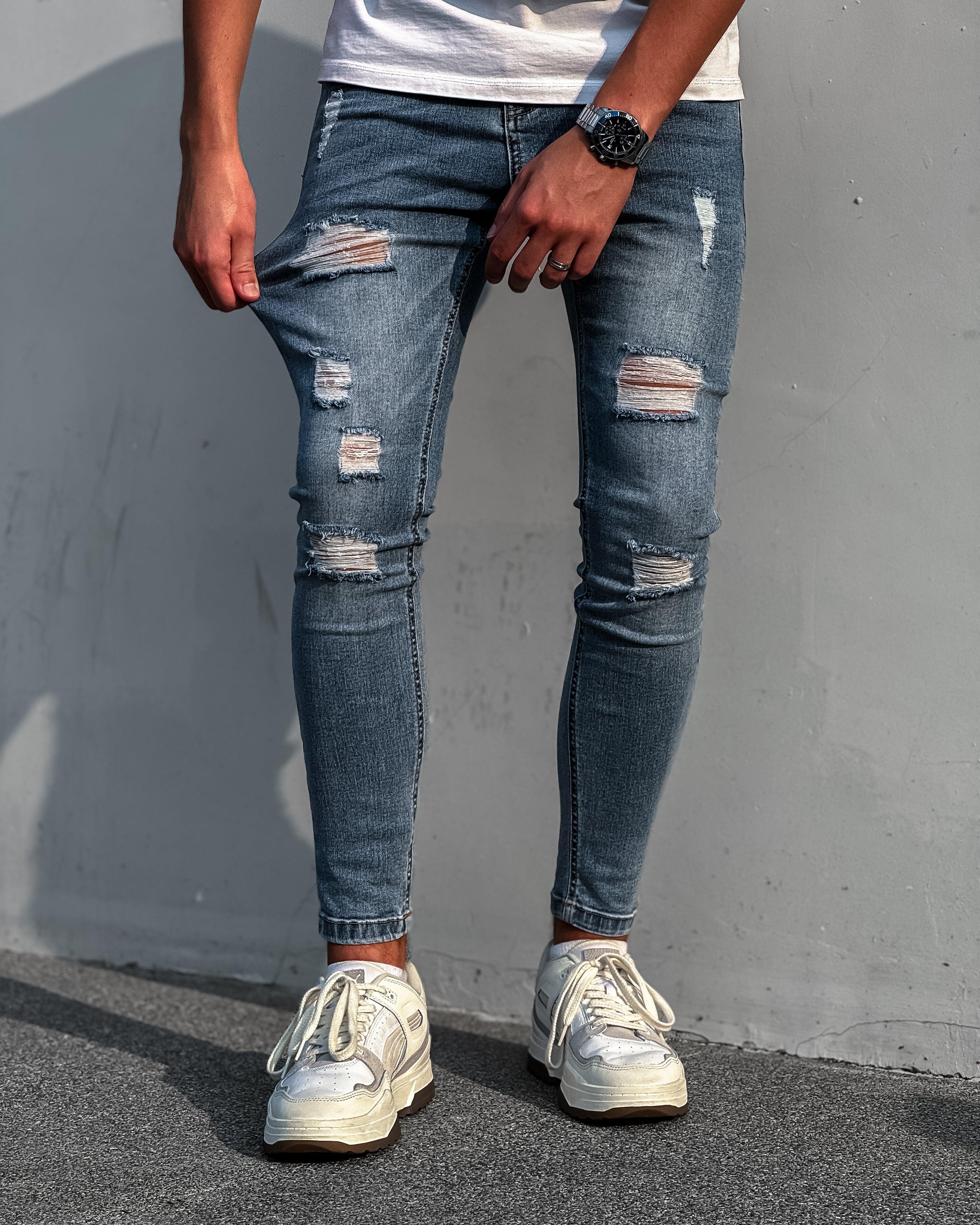 JEANS RIPPER - AZUL CLARO
