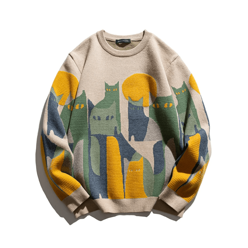 Gato Iluminado pela Lua | Pullover