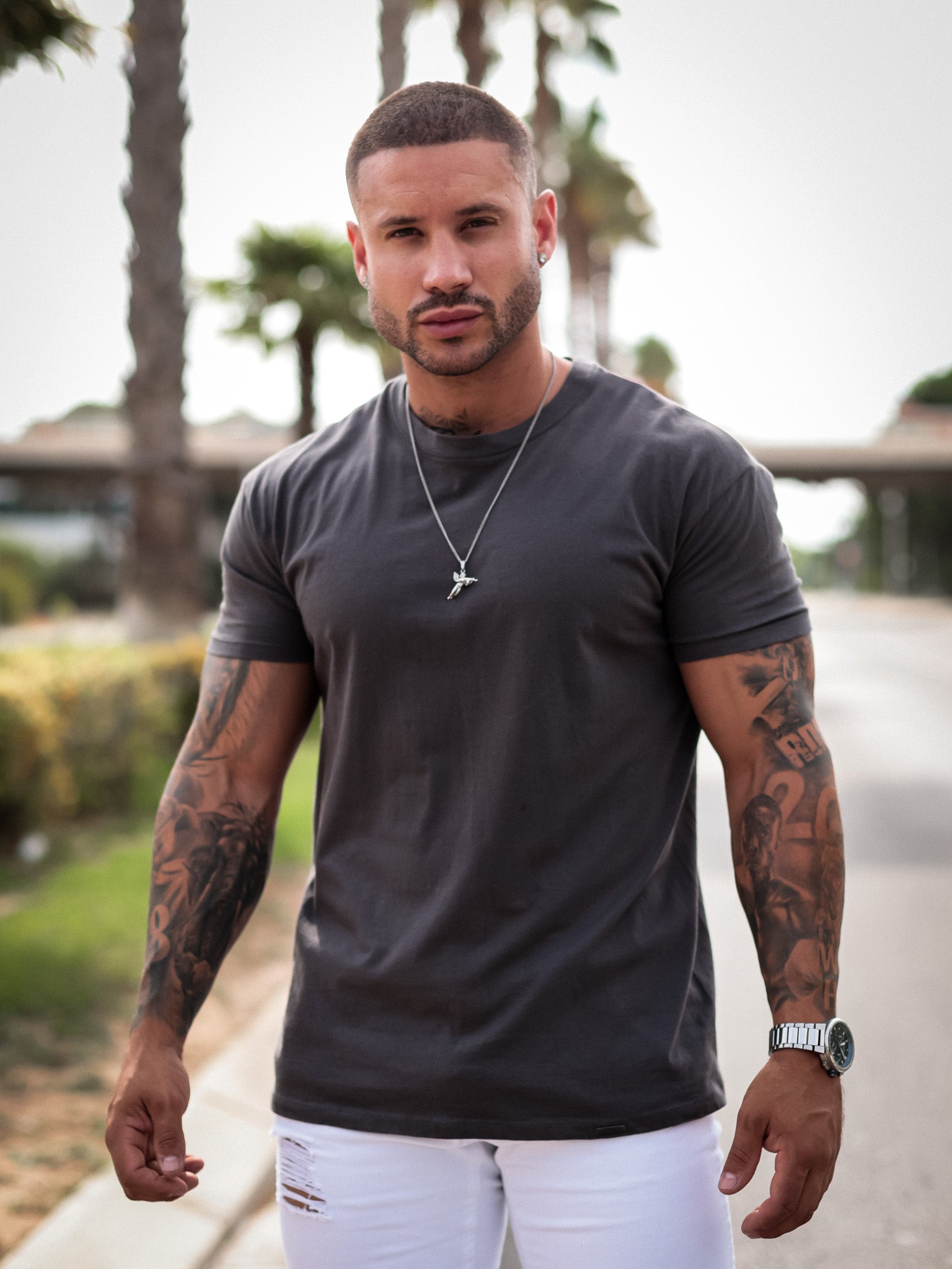 CAMISETA BÁSICA SLIM-FIT PACOTE COM 6