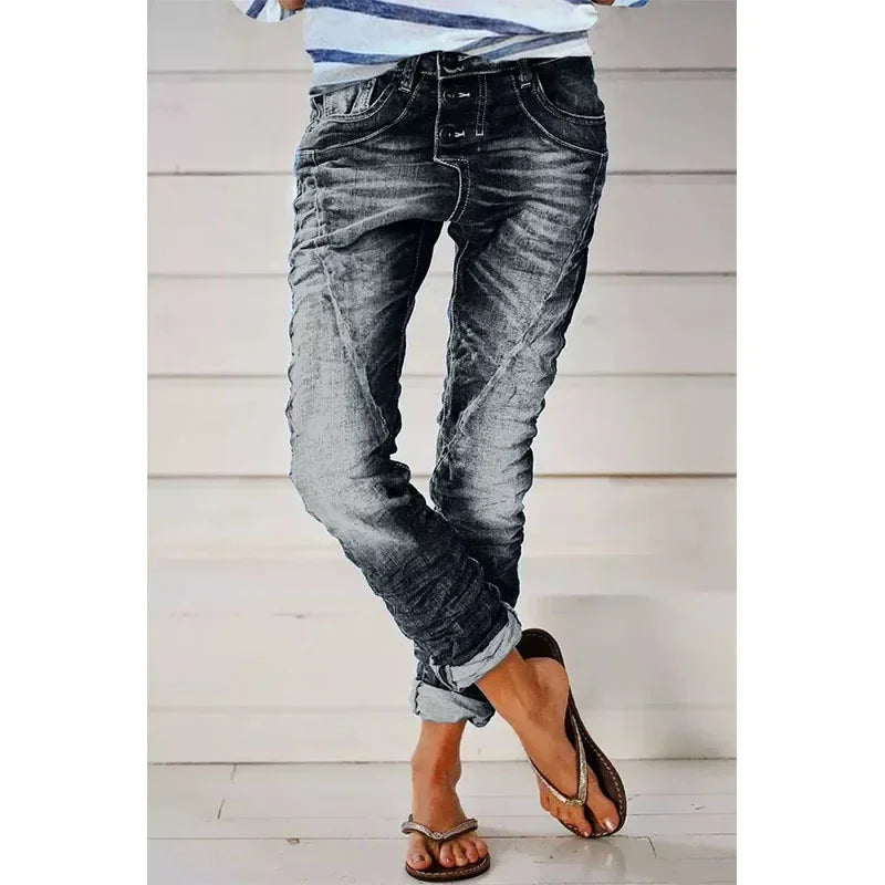 Elli™ | Calça Stretch Elegante