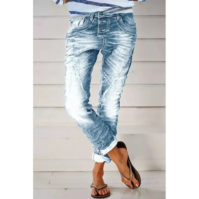 Elli™ | Calça Stretch Elegante