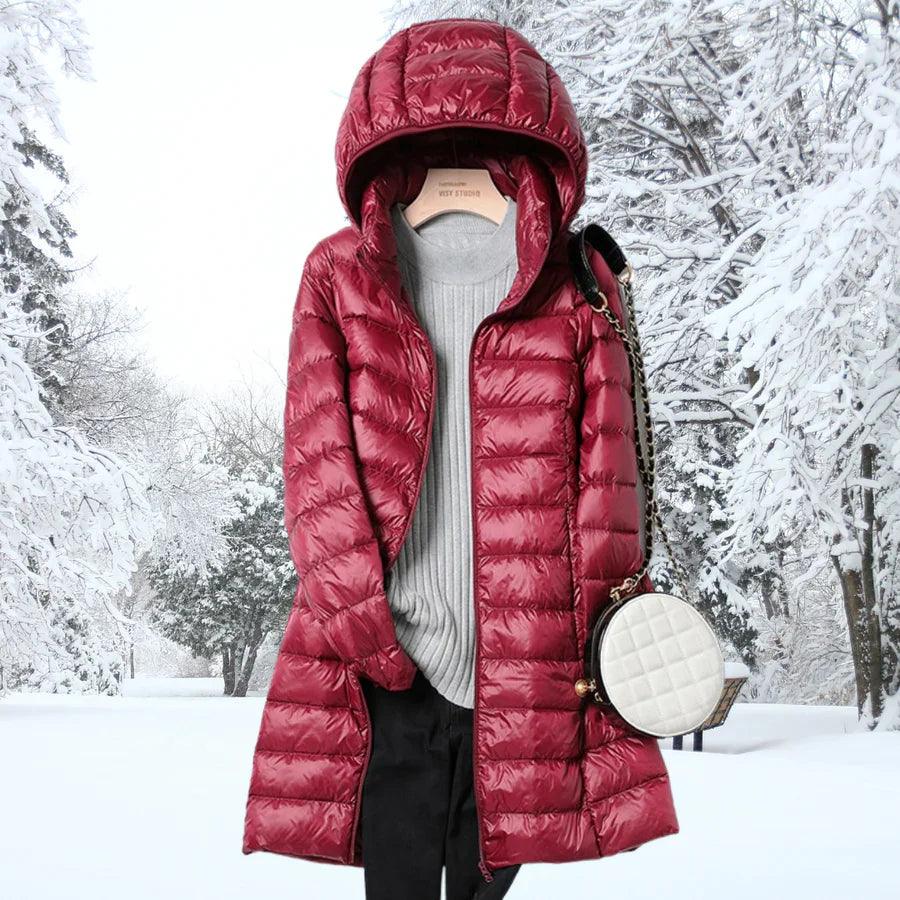 Sky - Casaco de inverno em plumagem ultraleve