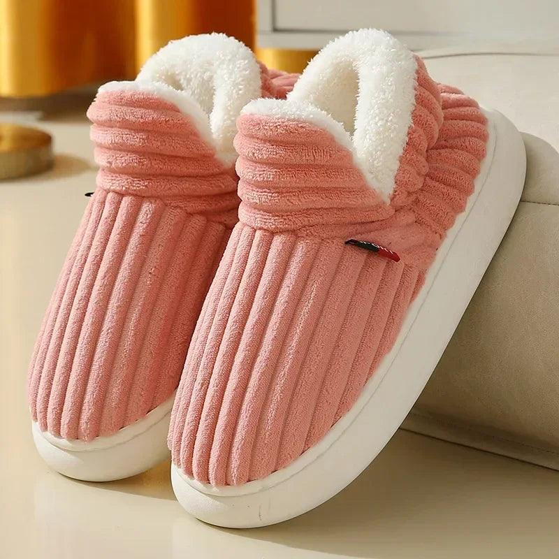 Aura™ - Pantufas Confortáveis de Inverno com Forro Peludo
